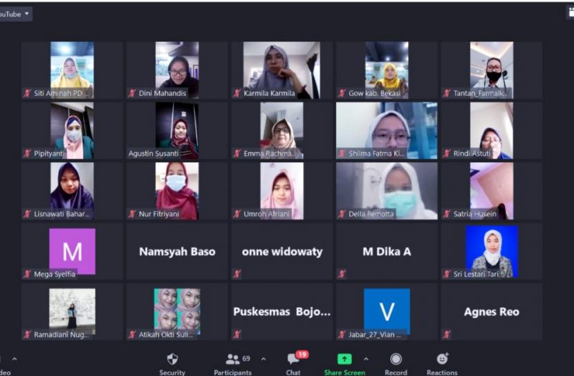 Webinar yang bertemakan 