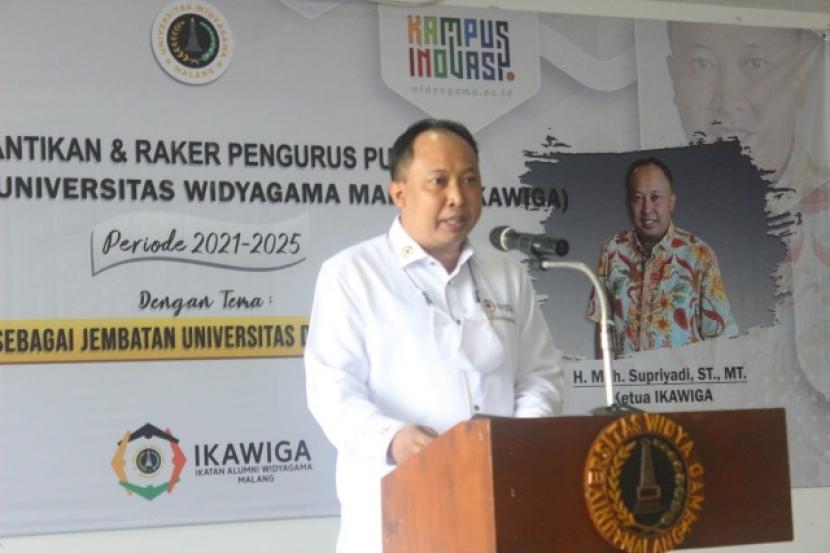 Mohammad Supriyadi dilantik sebagai Ketua Ikatan Alumni Widyagama Malang