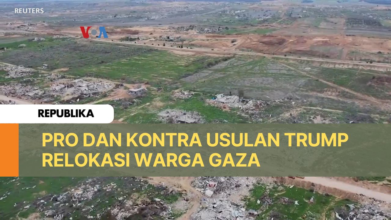 Pro dan Kontra Usulan Trump Relokasi Warga Gaza