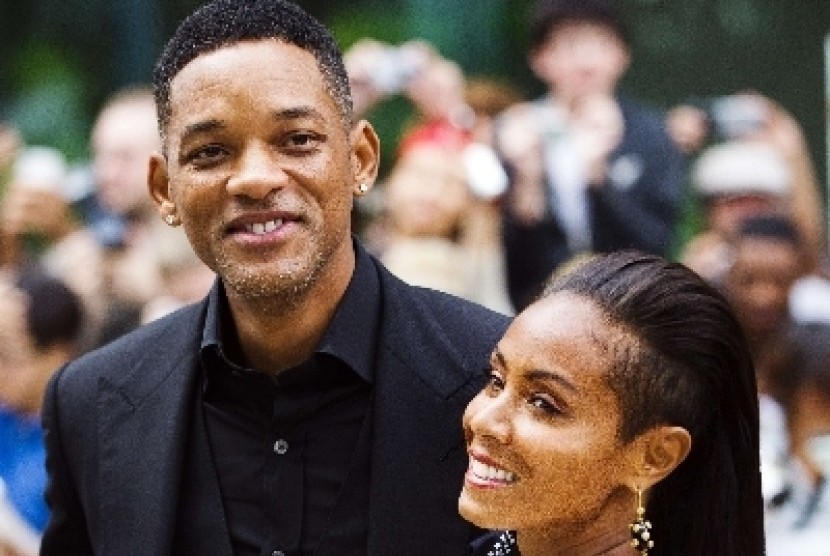 Will Smith dan istrinya.