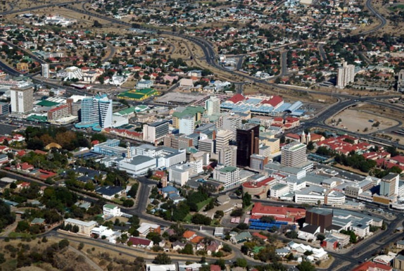 Windhoek, Ibukota Namibia.