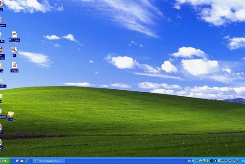 Windows Desktop. Ilustrasi