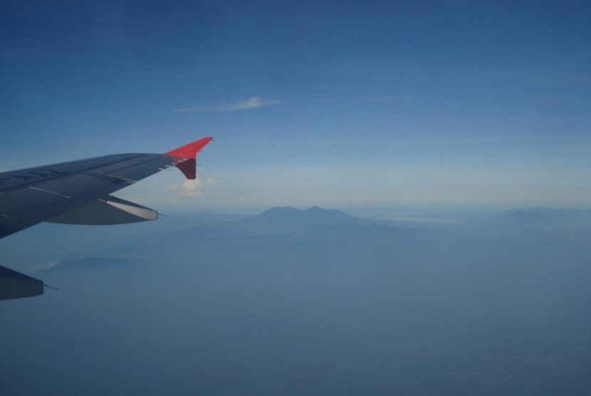 Air Asia sedang terbang