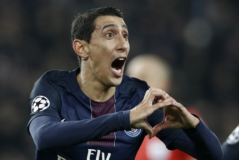 Winger Paris Saint-Germain (PSG), Angel Di Maria.