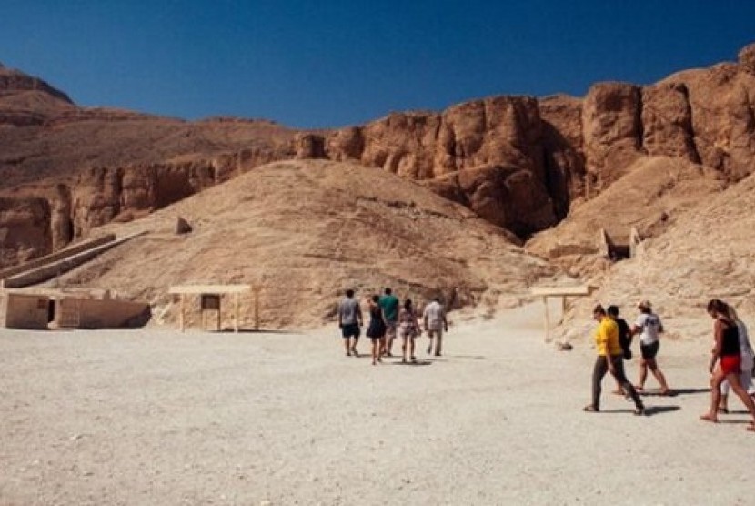 Wisata di Mesir. Ilustrasi
