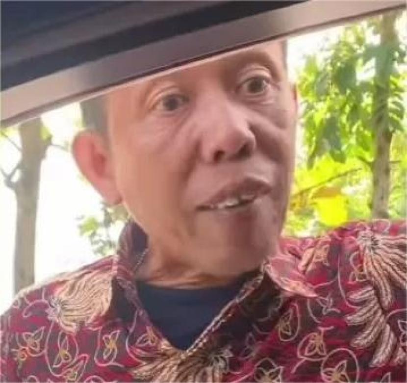 Wisnu, pengemudi HRV putih arogan lawan arah, yang mengaku lawyer dan ketua Pemuda Pancasila Kabupaten Semarang.