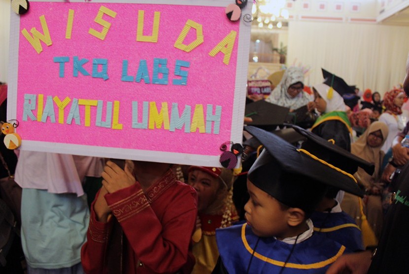 Wisuda LPGDM Riayatul Ummah di Balai Sudirman, Jakarta, Rabu (24/5).