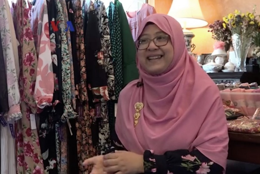 Wiwied Irfianti, pemilik 'Kaftan Pretty' di San Francisco, AS