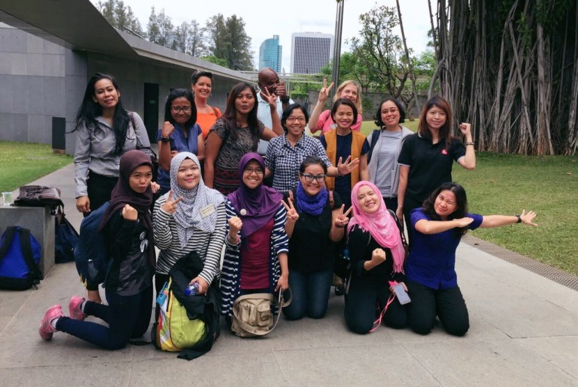 Women In News and Sport (WINS) Program in Jakarta, Indonesia. 