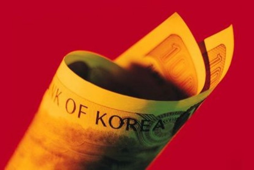 Won, South Korea's currency, illustration (file photo