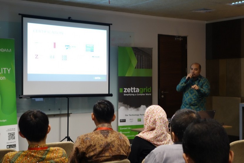 Workshop Cloud Automation yang diselenggarakan oleh Zettagrid Indonesia.
