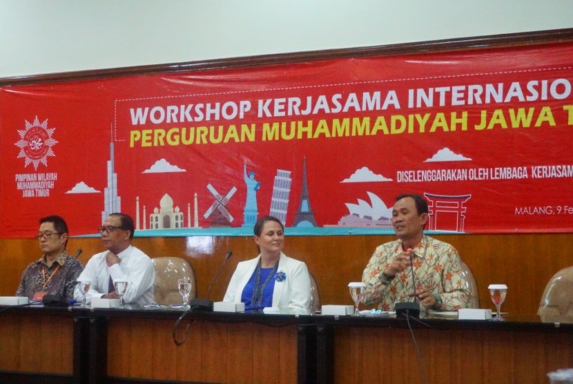 Workshop Kerja Sama Internasional Perguruan Tinggi Muhammadiyah (PTM) Jawa Timur (Ilustasi)