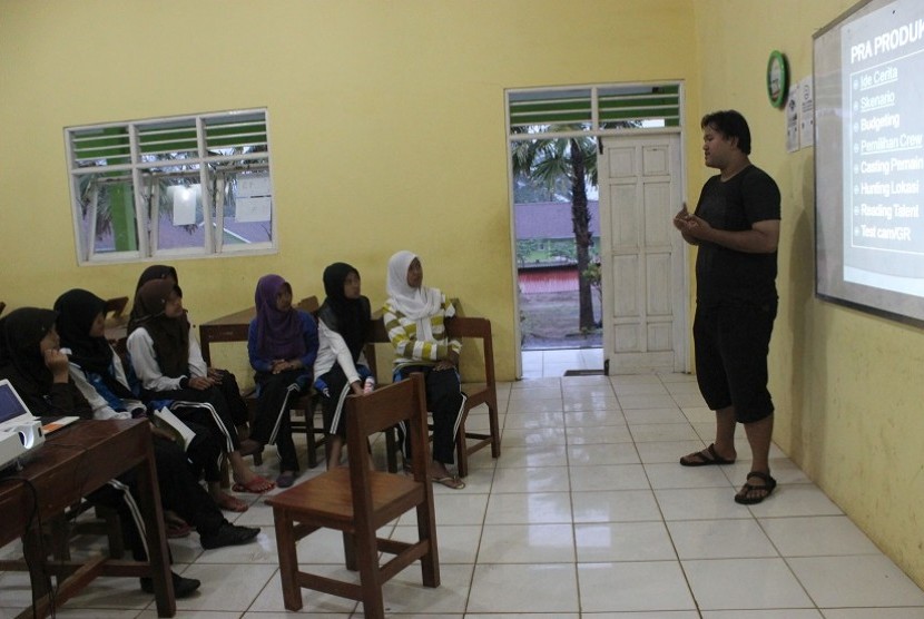 Workshop produksi film SMK Kutasari Purbalingga