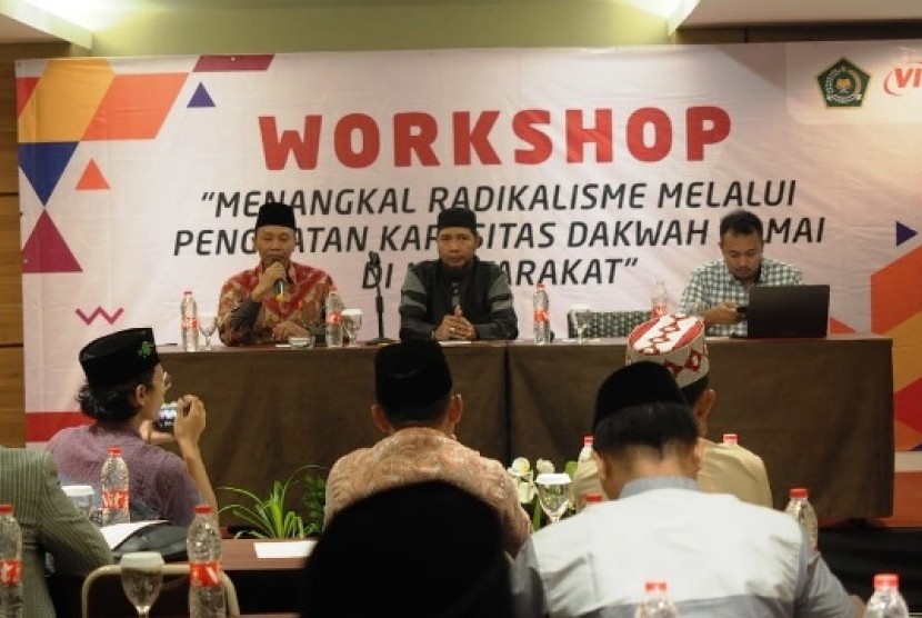 Workshop radikalisme oleh Kemenag, Sumedang 7-8 Juli.