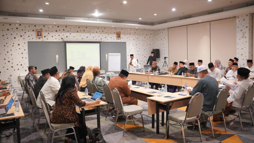 Workshop Sistem Penjaminan Mutu Internal dan Eksternal Pendidikan Formal Pesantren di Hotel Cityloog Tebet, Jakarta Selatan.