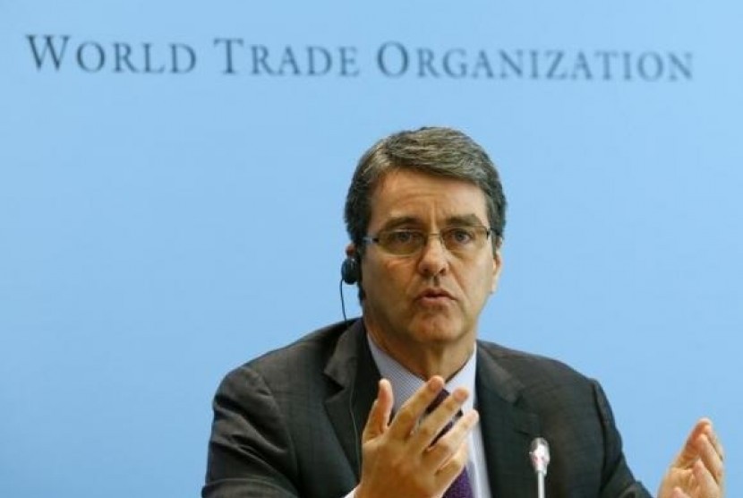 Direktur Jenderal World Trade Organization (WTO) Roberto Azevedo (file photo)