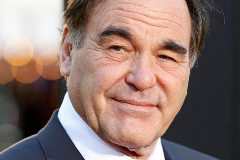 Writer and director Oliver Stone arrives at the premiere of the film 