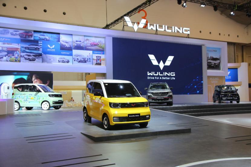 Wuling Motors secara khusus menampilkan sekaligus memperkenalkan platform kendaraan listriknya, Global Small Electric Vehicle (GSEV) kepada masyarakat Indonesia.