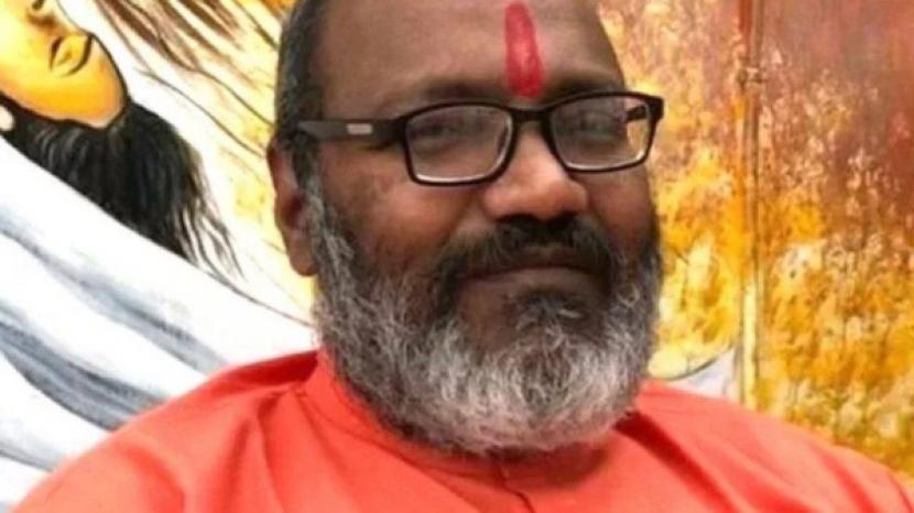  Yati Narsingh Anand, seorang pendeta Hindu India yang ditangkap karena sebut Muslim setan dan ancam lenyapkan Muslim