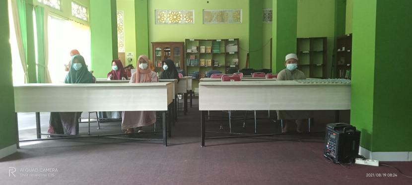 Yatim dan dhuafa yang mendapat santunan dari MTSN 1 Bogor, Kamis (19/8)