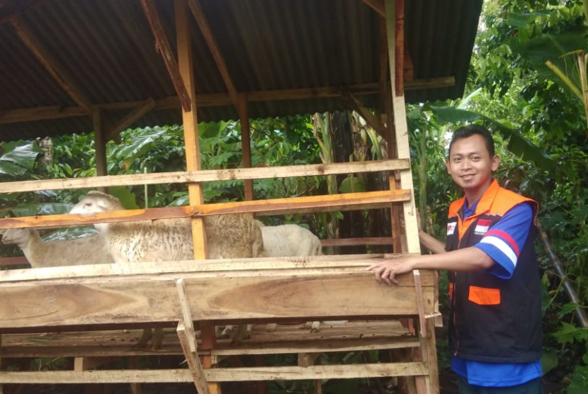 Yayasan Baitul Maal (YBM) PLN UP 3 Malang bersinergi dengan Rumah Zakat dalam program Breeding Kambing yang berlokasi di Desa Berdaya Sukodadi RT5 RW2, Kecmatan Wagir, Kabupaten Malang.