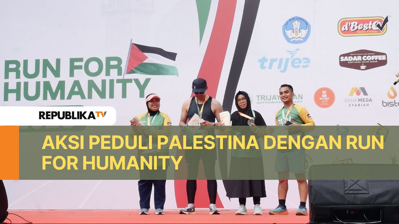 Yayasan Kesejahteraan Madai (Yakesma) berikan dukungan kepada Palestina mealui Run for Humanity.