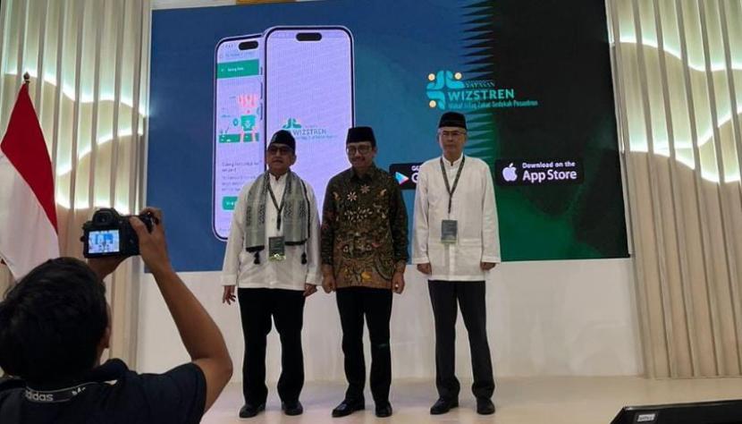 Yayasan WIZSTREN meluncurkan aplikasi WIZSTREN dalam gelaran acara Indonesia Syariah Economic Festival (ISEF) 2023 di Jakarta, Kamis (26/10/2023) lalu. 