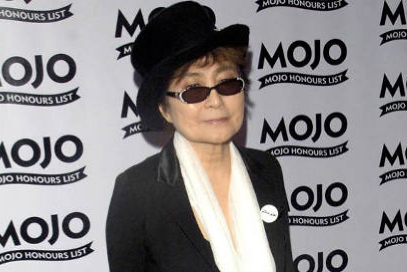Yoko Ono, istri mendiang pentolan The Beatles John Lennon.
