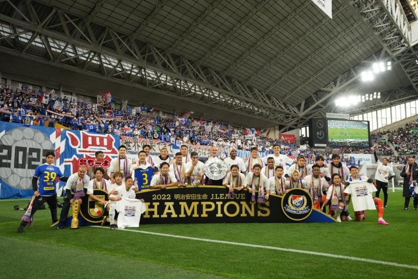 Yokohama Marinos, juara Meiji Yasuda J1 League 2022