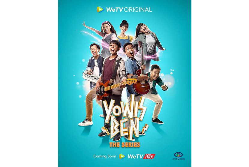Bayu Skak dan McDanny dalam film Yowis Ben 2. WeTV dan iflix akan menayangkan 12 episode Yowis Ben the Series mulai 18 September.
