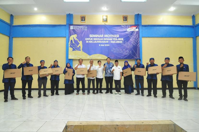 YPA-MDR menyelenggarakan seminar motivasi sekolah di Kecamatan Leuwidamar, Kabupaten Lebak pada hari ini (8/5/2024)