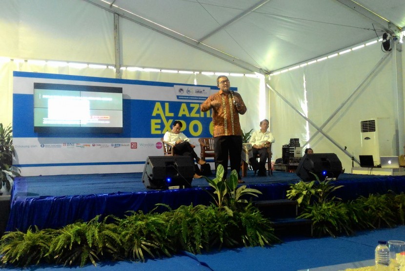 YPI Al Azhar menggelar rangkaian acara bertajuk Al Azhar Expo 65 di lapangan hijau Masjid Agung Al Azhar Kebayoran Baru, Jakarta, Jumat-Ahad (7-9 April 2017).