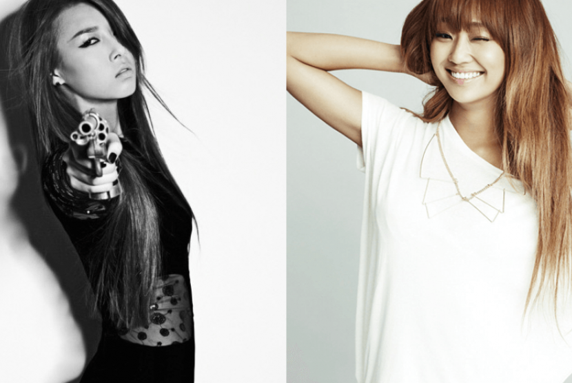 Yubin 'Wonder Girls' dan Hyorin 'SISTAR'