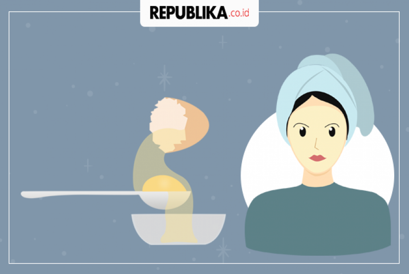 Yuk coba masker putih telur.