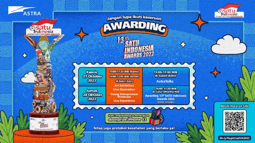 Yuk Vote Finalis Favorit 13th SATU Indonesia Awards 2022!