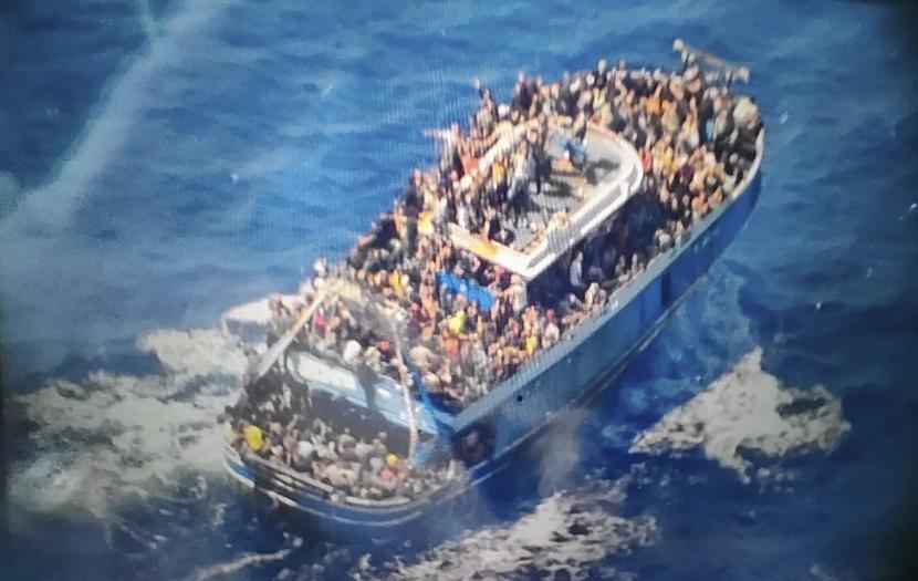 Yunani telah melihat peningkatan kedatangan para imigran dengan perahu karet kecil. 