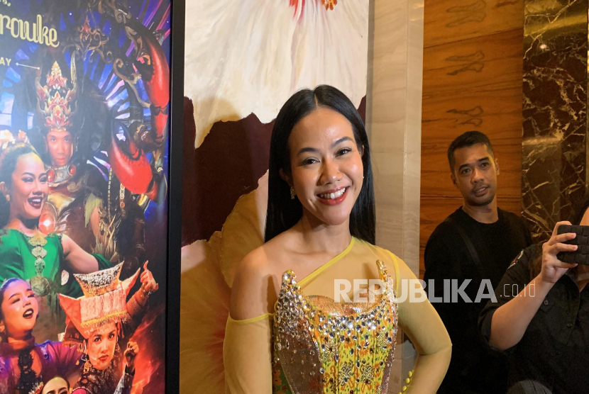 Yura Yunita menjadi salah satu penampil di Pagelaran Sabang Merauke.