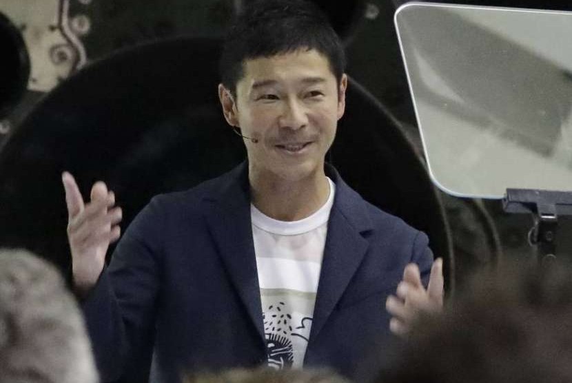 Yusaku Maezawa, penumpang pertama SpaceX yang juga pemilik ecommerce Zozotown
