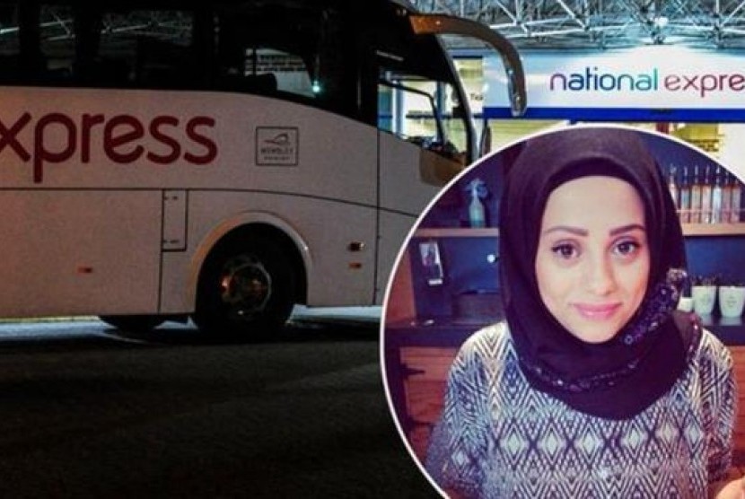 Yusra Ahmed dan bus National Express