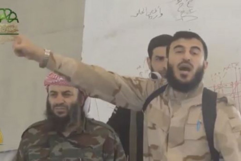 Zahran Alloush, pemimpin pasukan pemberontak Suriah, Jaysh al-Islam