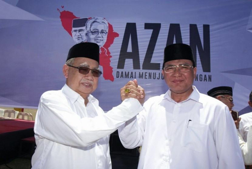 Zaini Abdullah dan Nasaruddin siap maju pada Pemilihan Gubernur Aceh 2017.