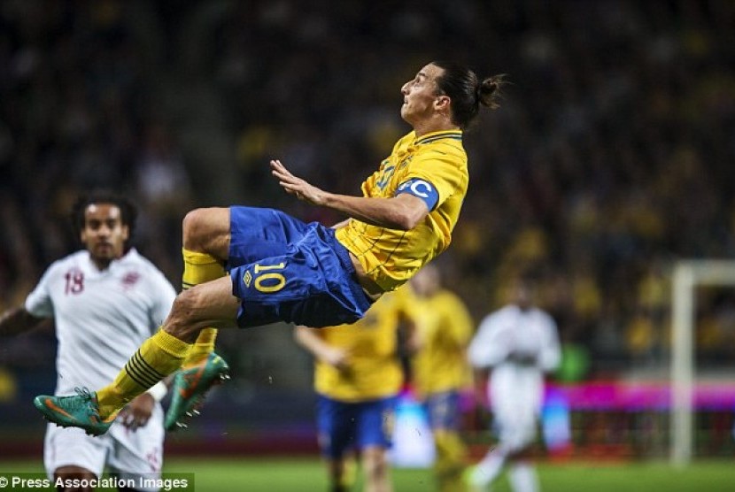 Zlatan Ibrahimovic.