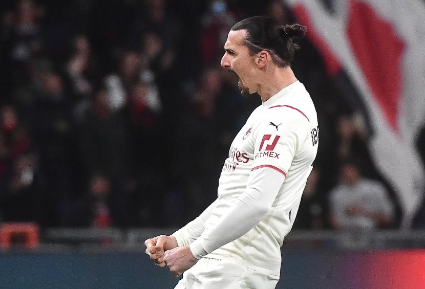 Zlatan Ibrahimovic dari AC Milan menyinggung Ligue 1. 