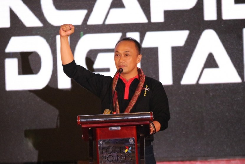 Ketua Umum Dewan Pengurus Korps Pegawai Republik Indonesia (Korpri) Zudan Arif Fakrullah 