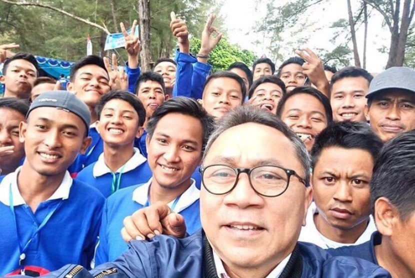 Zulhasan saat memberikan Orasi Kebangsaan di Jambore Barisan Muda Penegak Amanat Nasional (BM PAN) se Kalimantan Timur. 