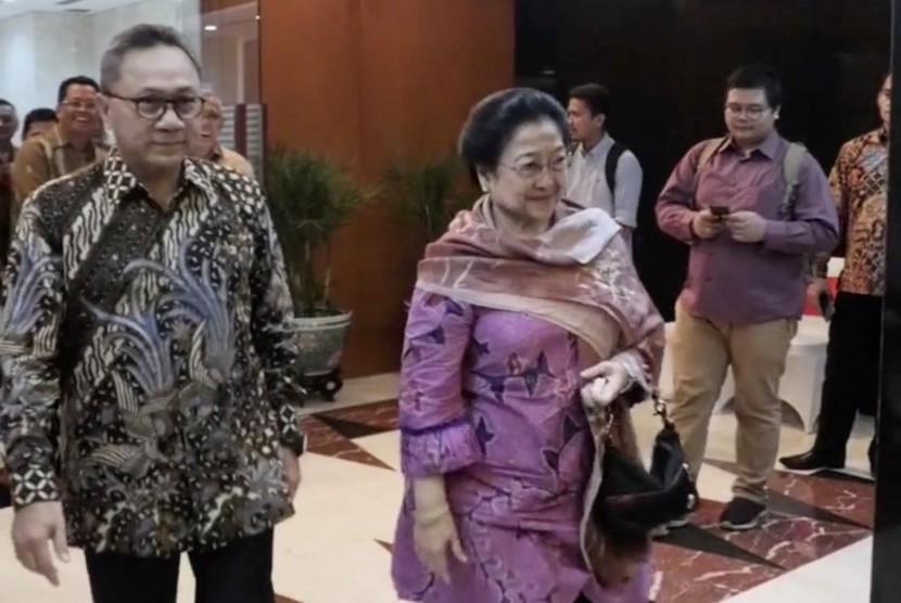 Zulkifli Hasan dan Megawati