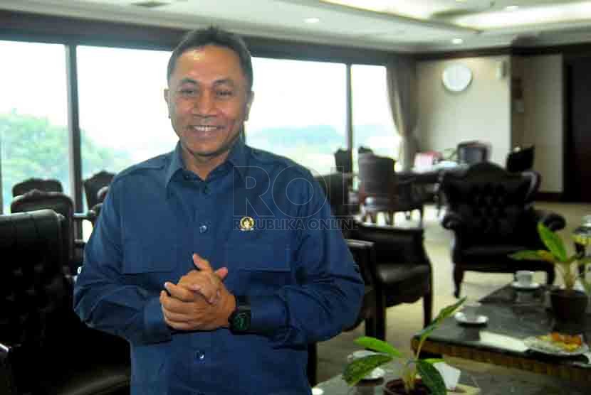 Ketua MPR-RI, Zulkifli Hasan . (Republika/Agung Supriyanto)