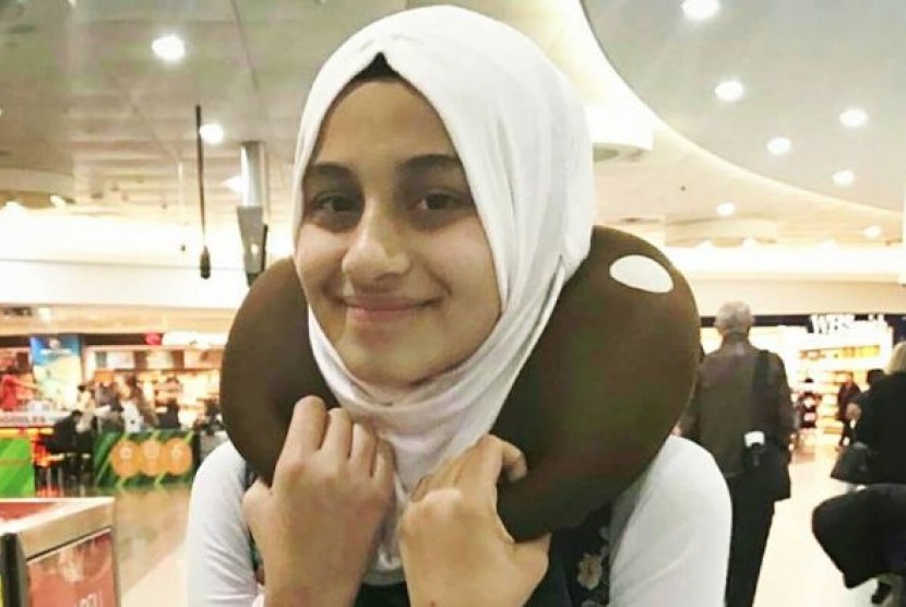 Zynab Al Harbiya (12), remaja dari Melbourne yang dikabarkan terbunuh dalam serangan teroris ISIS di sebuah toko es krim di Baghdad.