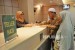 Petugas Bank Mandiri Syariah melayani calon jemaah haji yang melakukan pelunasan Biaya Penyelenggaran Ibadah Haji (BPIH) di Kantor Cabang Mandiri Syariah Area Bekasi, di Bekasi, Jawa Barat, Senin (16/4). BPKH: Kenaikan Biaya Haji tidak Bisa Dihindari