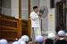 Wakil Presiden Maruf Amin saat memberikan tausiyah di Masjid Al Munawarrah, Banjarbaru, Kalimantan Selatan, Senin (10/4/2021). Wapres Ajak Umat Raih Lailatul Qadar